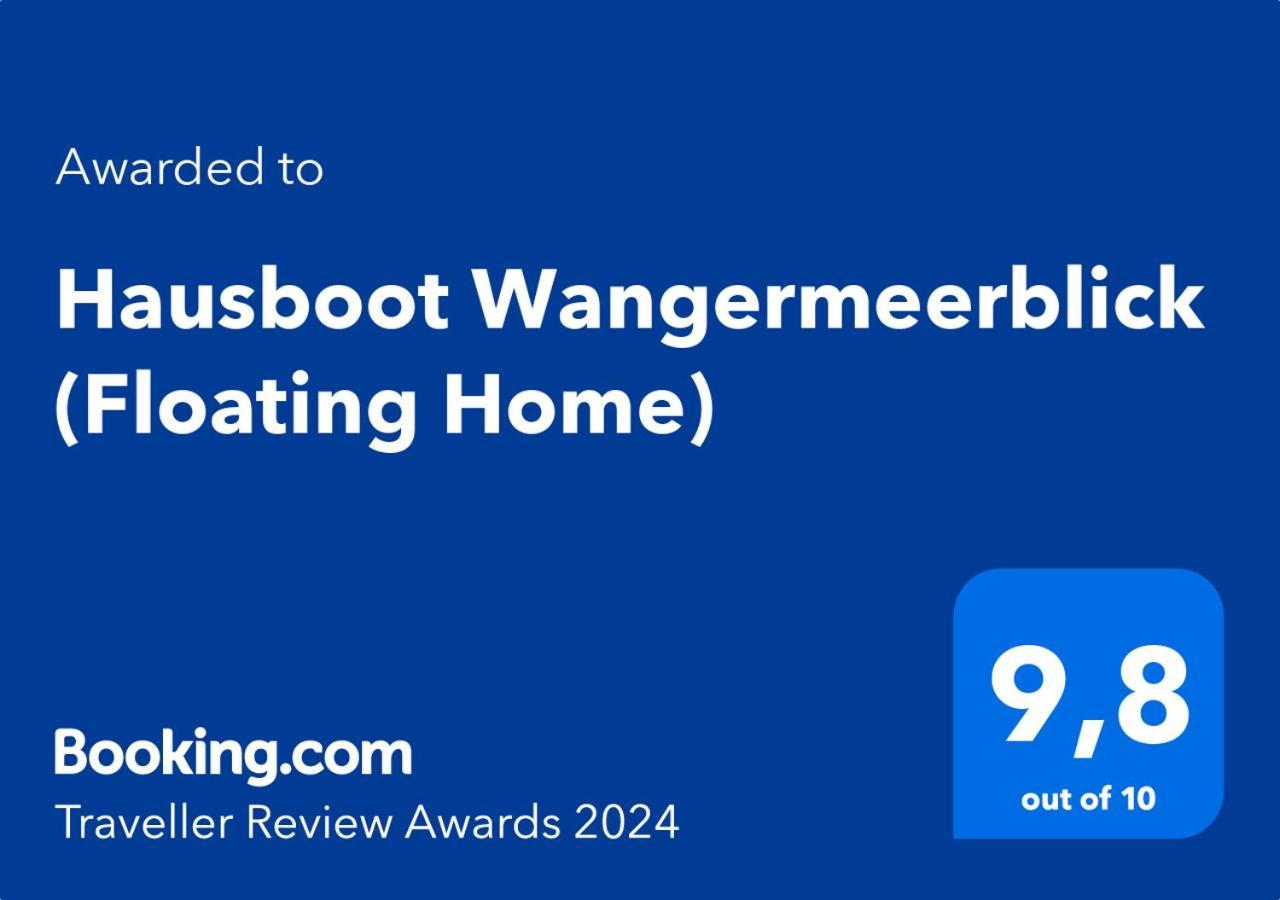 Hausboot Wangermeerblick Schillig Exterior photo