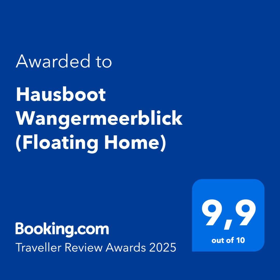 Hausboot Wangermeerblick Schillig Exterior photo